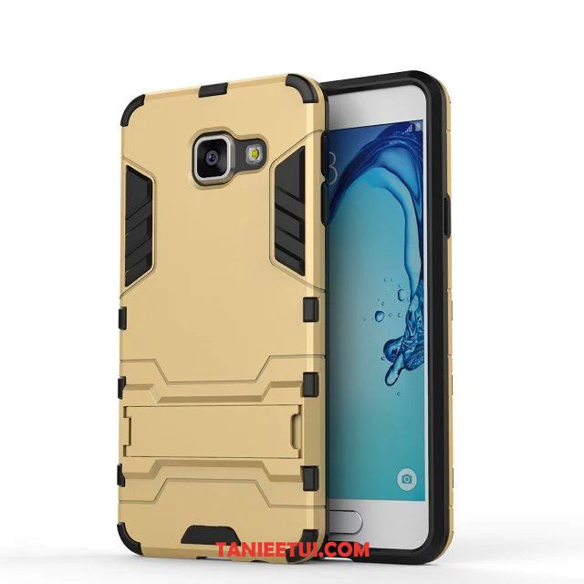 Etui Samsung Galaxy A3 2016 Ochraniacz Wspornik Gwiazda, Futerał Samsung Galaxy A3 2016 Złoto Szary Telefon Komórkowy