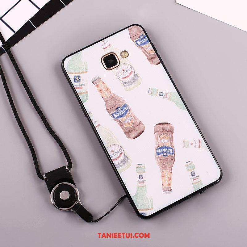 Etui Samsung Galaxy A3 2017 Cytrynowa Szary Telefon Komórkowy, Obudowa Samsung Galaxy A3 2017 Wiszące Ozdoby Kwiaty Ochraniacz