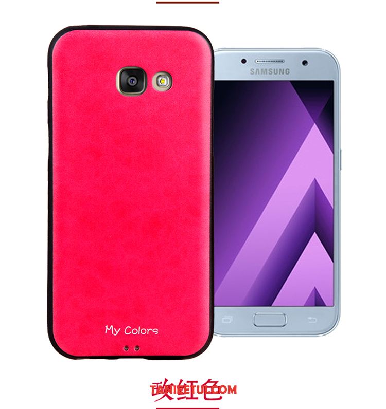 Etui Samsung Galaxy A3 2017 Gwiazda Telefon Komórkowy All Inclusive, Obudowa Samsung Galaxy A3 2017 Anti-fall Ochraniacz Miękki Braun