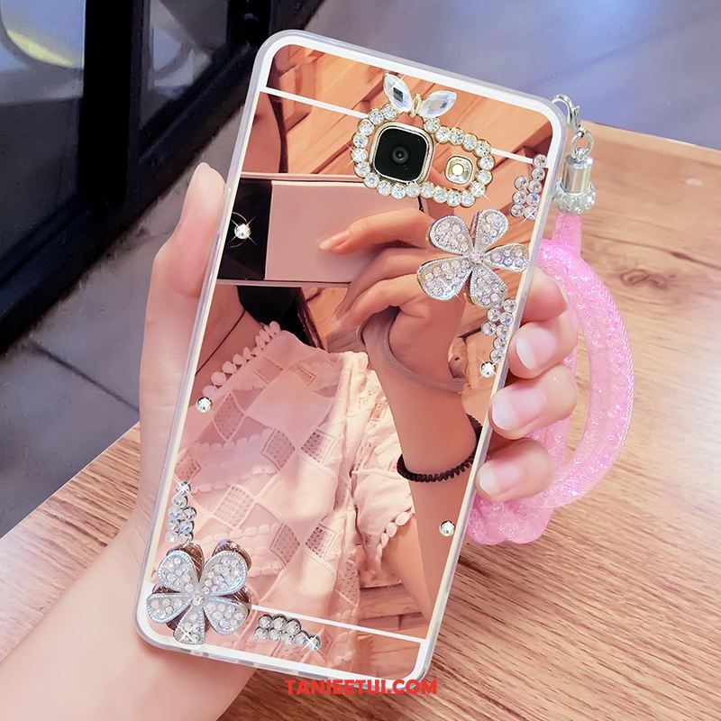 Etui Samsung Galaxy A3 2017 Rhinestone Miękki Gwiazda, Obudowa Samsung Galaxy A3 2017 Wiszące Ozdoby Telefon Komórkowy Motyl