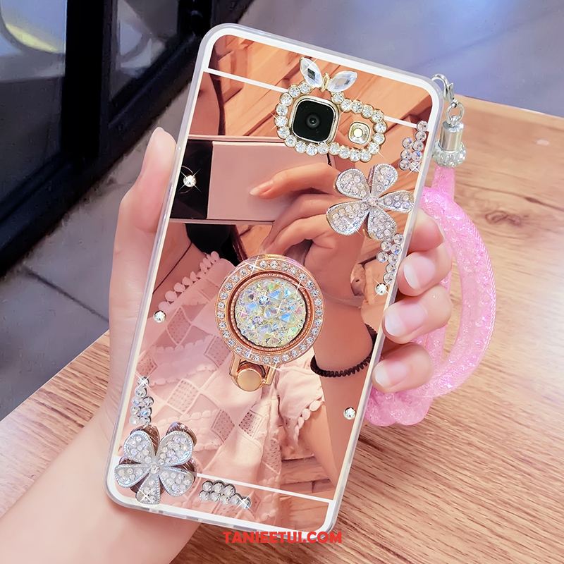 Etui Samsung Galaxy A3 2017 Rhinestone Miękki Gwiazda, Obudowa Samsung Galaxy A3 2017 Wiszące Ozdoby Telefon Komórkowy Motyl