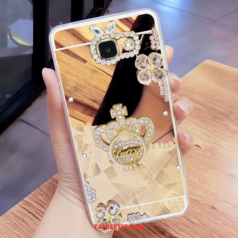 Etui Samsung Galaxy A3 2017 Rhinestone Miękki Gwiazda, Obudowa Samsung Galaxy A3 2017 Wiszące Ozdoby Telefon Komórkowy Motyl