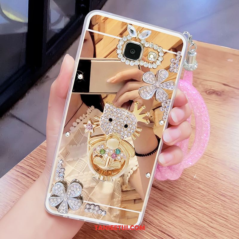 Etui Samsung Galaxy A3 2017 Rhinestone Miękki Gwiazda, Obudowa Samsung Galaxy A3 2017 Wiszące Ozdoby Telefon Komórkowy Motyl