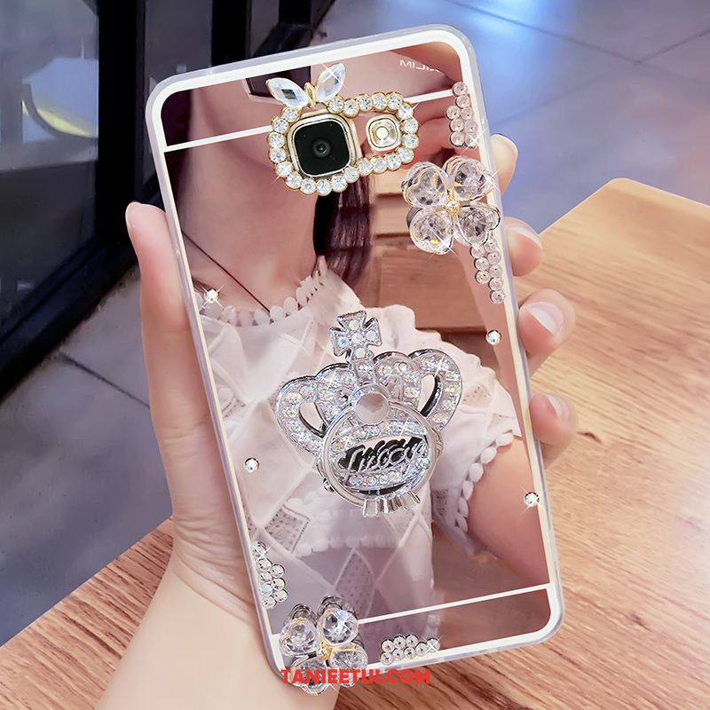 Etui Samsung Galaxy A3 2017 Rhinestone Miękki Gwiazda, Obudowa Samsung Galaxy A3 2017 Wiszące Ozdoby Telefon Komórkowy Motyl