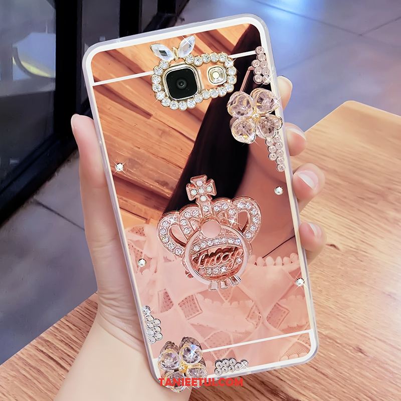 Etui Samsung Galaxy A3 2017 Rhinestone Miękki Gwiazda, Obudowa Samsung Galaxy A3 2017 Wiszące Ozdoby Telefon Komórkowy Motyl