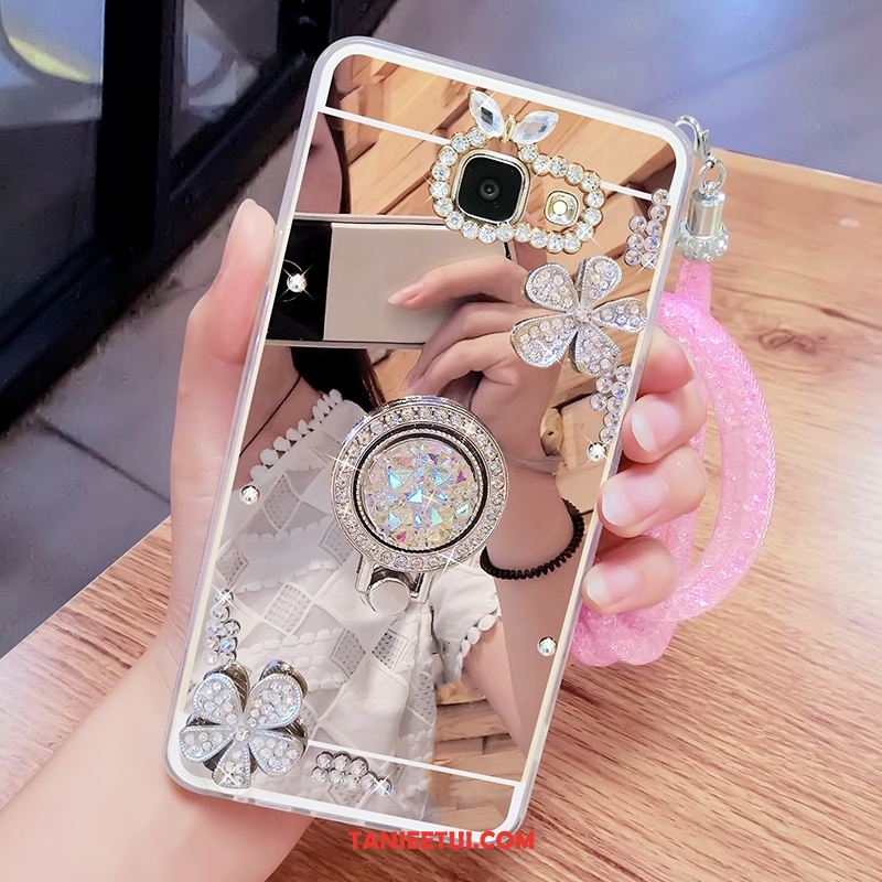 Etui Samsung Galaxy A3 2017 Rhinestone Miękki Gwiazda, Obudowa Samsung Galaxy A3 2017 Wiszące Ozdoby Telefon Komórkowy Motyl