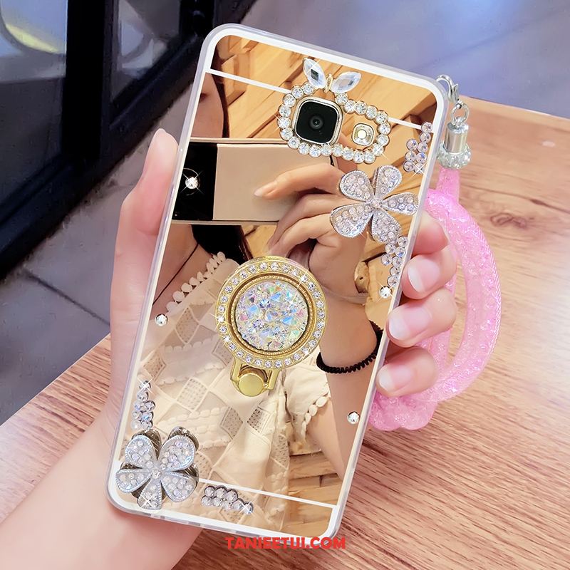 Etui Samsung Galaxy A3 2017 Rhinestone Miękki Gwiazda, Obudowa Samsung Galaxy A3 2017 Wiszące Ozdoby Telefon Komórkowy Motyl