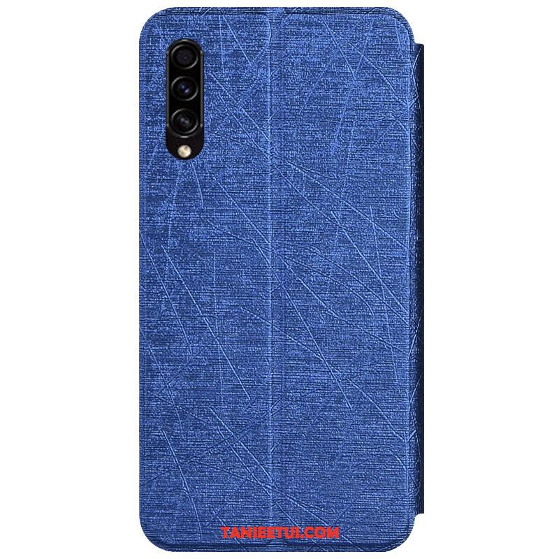 Etui Samsung Galaxy A30s Anti-fall Wspornik Gwiazda, Pokrowce Samsung Galaxy A30s Srebro Skórzany Futerał Telefon Komórkowy