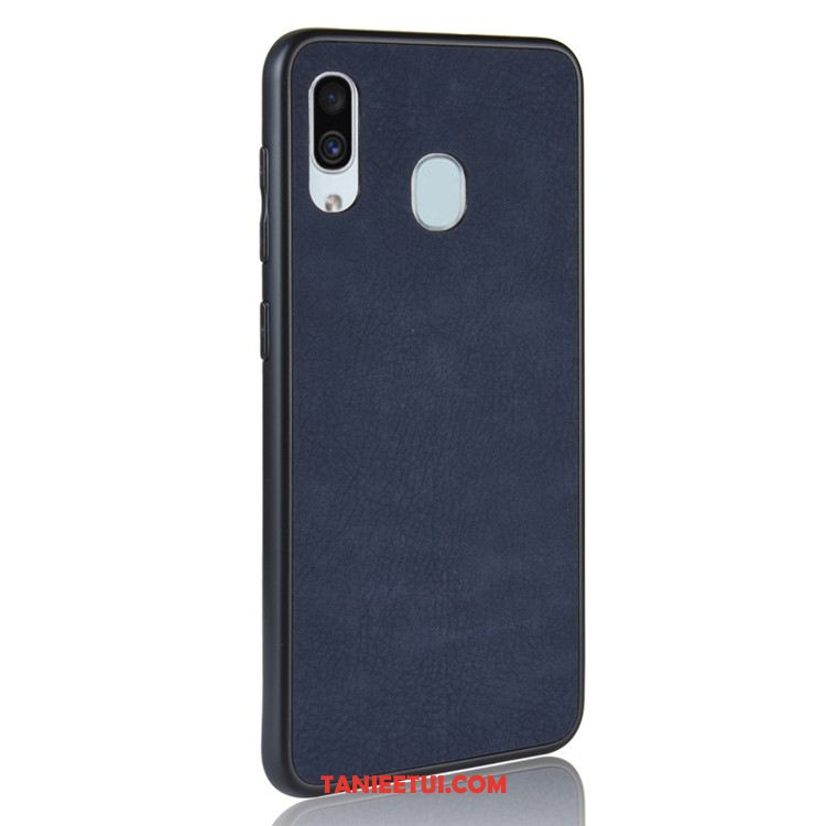 Etui Samsung Galaxy A40 Tendencja Telefon Komórkowy Vintage, Pokrowce Samsung Galaxy A40 Skóra All Inclusive Ochraniacz Braun