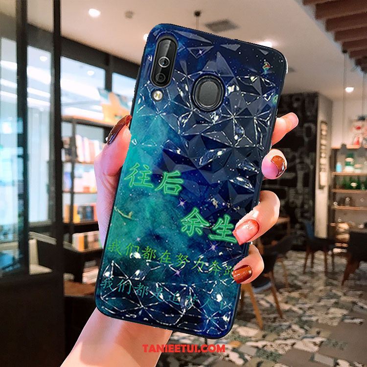 Etui Samsung Galaxy A40s Gwiazda Wzór Czerwony, Pokrowce Samsung Galaxy A40s Telefon Komórkowy