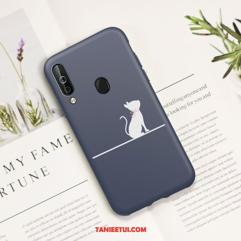 Etui Samsung Galaxy A40s Moda Ochraniacz Biały, Pokrowce Samsung Galaxy A40s Cienkie Piękny Gwiazda