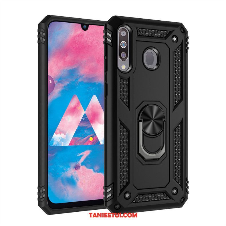 Etui Samsung Galaxy A40s Wspornik Srebro Gwiazda, Futerał Samsung Galaxy A40s Na Pokładzie Telefon Komórkowy Trudno