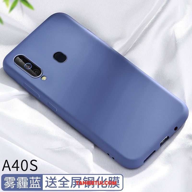 Etui Samsung Galaxy A40s Zakochani Gwiazda Miękki, Obudowa Samsung Galaxy A40s Czarny Silikonowe Proste