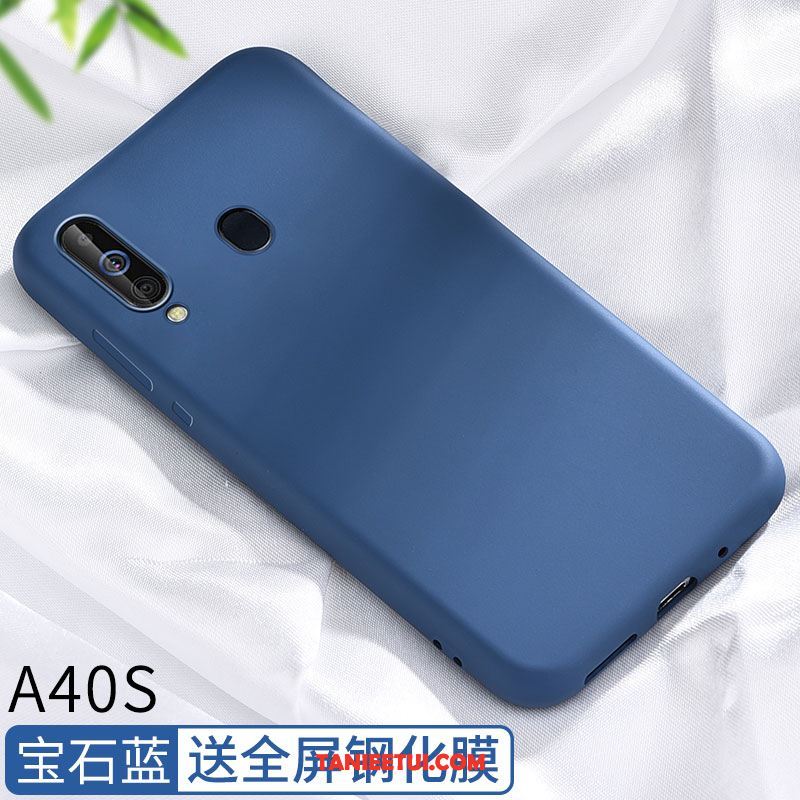 Etui Samsung Galaxy A40s Zakochani Gwiazda Miękki, Obudowa Samsung Galaxy A40s Czarny Silikonowe Proste