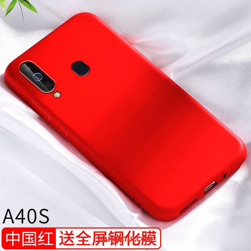 Etui Samsung Galaxy A40s Zakochani Gwiazda Miękki, Obudowa Samsung Galaxy A40s Czarny Silikonowe Proste