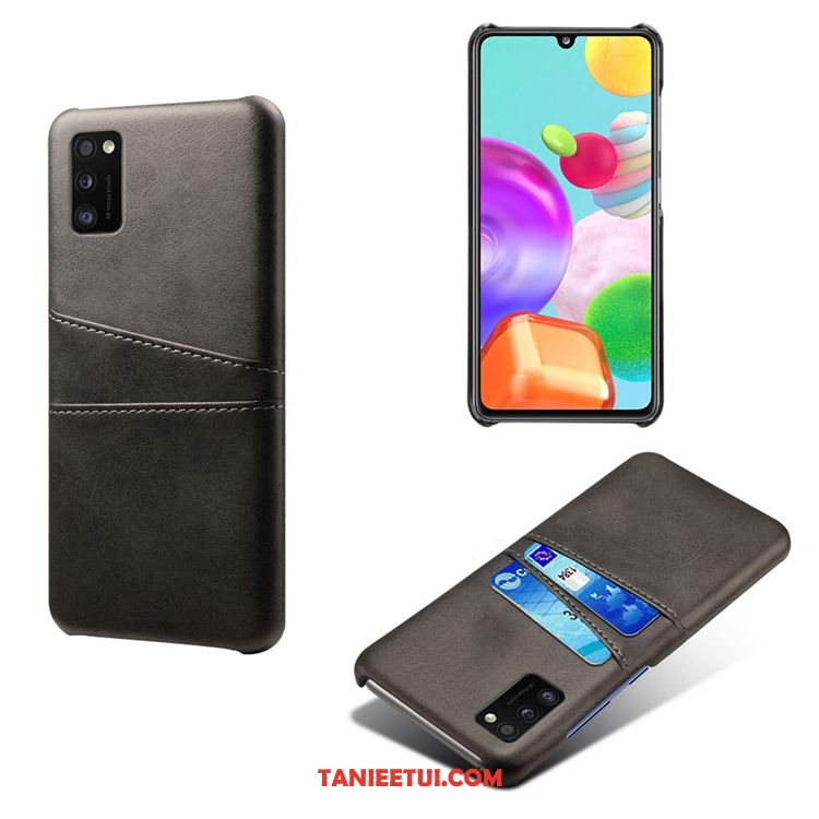 Etui Samsung Galaxy A41 Karta Zielony Osobowość, Obudowa Samsung Galaxy A41 Gwiazda Anti-fall Torby