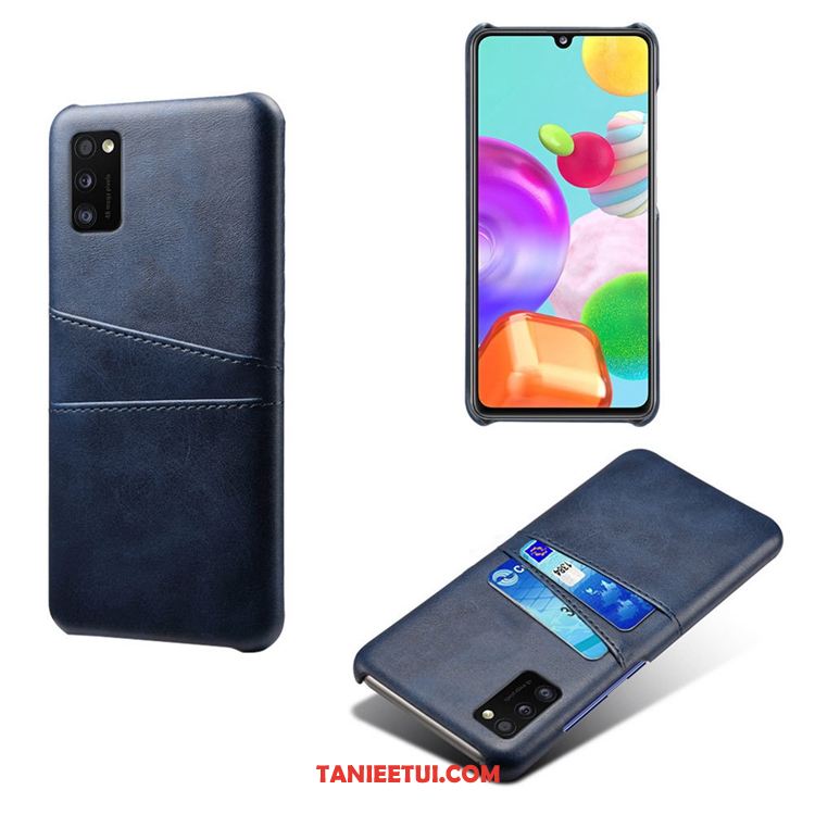 Etui Samsung Galaxy A41 Karta Zielony Osobowość, Obudowa Samsung Galaxy A41 Gwiazda Anti-fall Torby