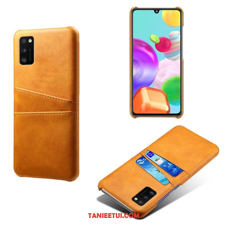 Etui Samsung Galaxy A41 Karta Zielony Osobowość, Obudowa Samsung Galaxy A41 Gwiazda Anti-fall Torby