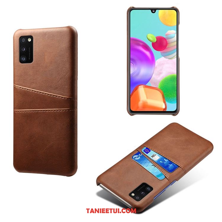 Etui Samsung Galaxy A41 Karta Zielony Osobowość, Obudowa Samsung Galaxy A41 Gwiazda Anti-fall Torby