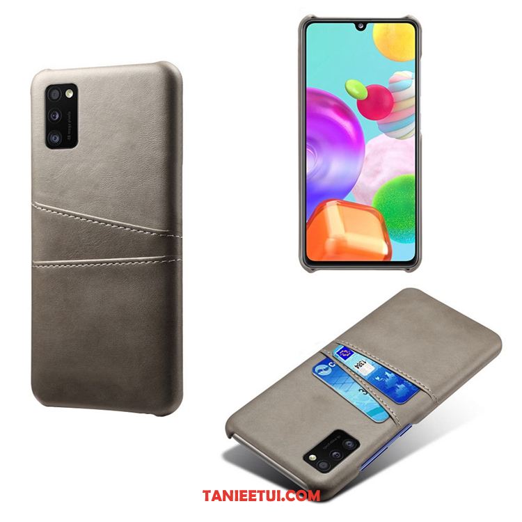 Etui Samsung Galaxy A41 Karta Zielony Osobowość, Obudowa Samsung Galaxy A41 Gwiazda Anti-fall Torby