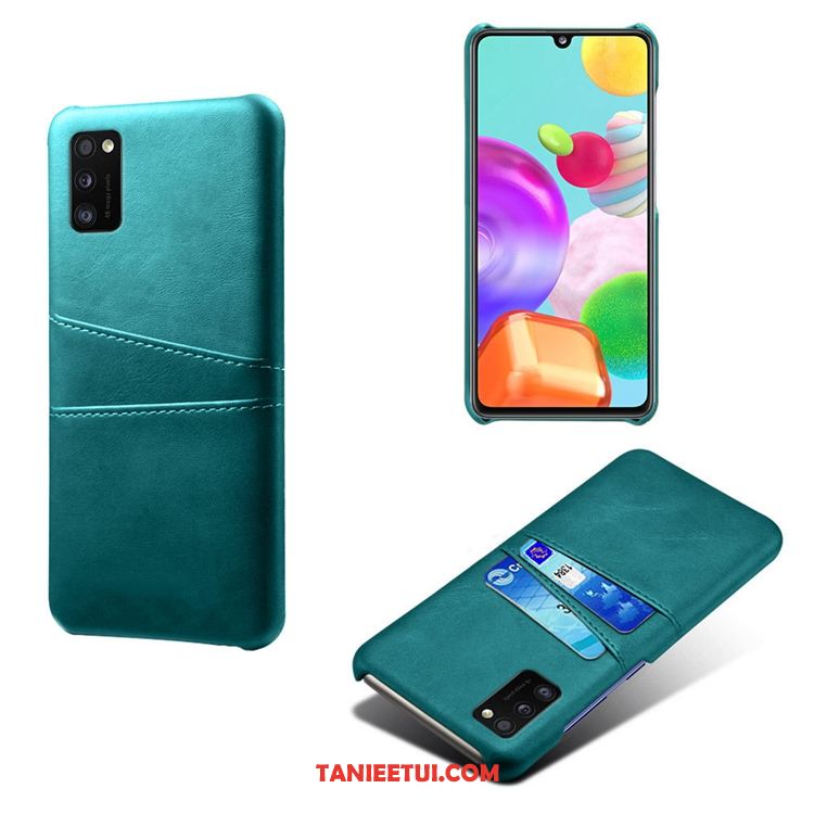 Etui Samsung Galaxy A41 Karta Zielony Osobowość, Obudowa Samsung Galaxy A41 Gwiazda Anti-fall Torby