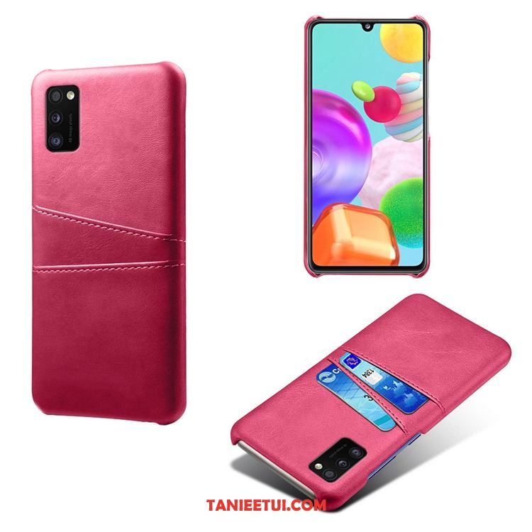 Etui Samsung Galaxy A41 Karta Zielony Osobowość, Obudowa Samsung Galaxy A41 Gwiazda Anti-fall Torby