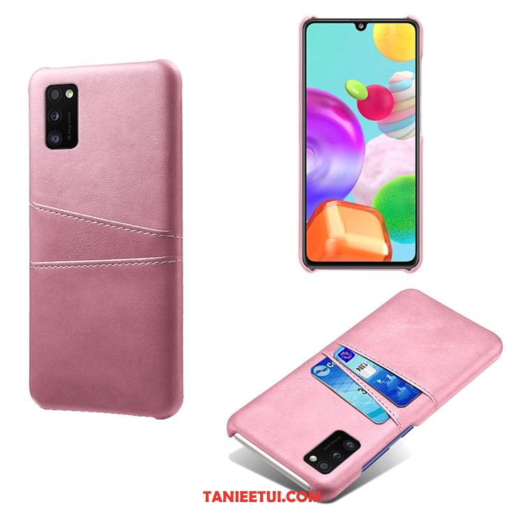 Etui Samsung Galaxy A41 Karta Zielony Osobowość, Obudowa Samsung Galaxy A41 Gwiazda Anti-fall Torby