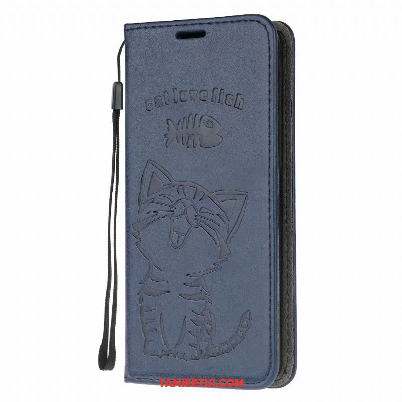 Etui Samsung Galaxy A41 Skórzany Futerał All Inclusive Klapa, Obudowa Samsung Galaxy A41 Gwiazda Anti-fall Szary