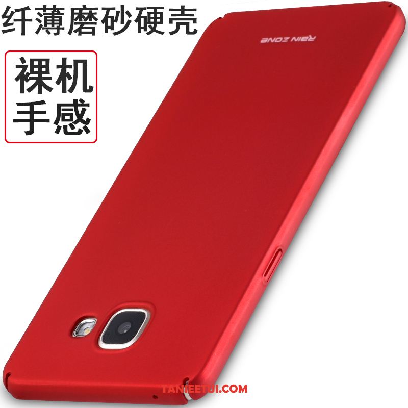 Etui Samsung Galaxy A5 2016 Ochraniacz Trudno Telefon Komórkowy, Pokrowce Samsung Galaxy A5 2016 Gwiazda Czerwony Nubuku