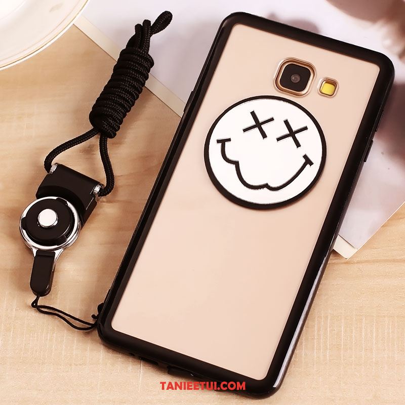 Etui Samsung Galaxy A5 2016 Przezroczysty Smile Wiszące Ozdoby, Obudowa Samsung Galaxy A5 2016 Złoto Gwiazda Cienkie