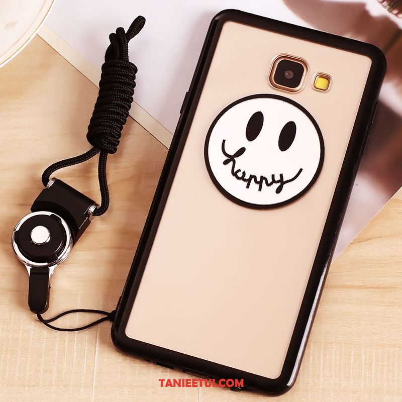 Etui Samsung Galaxy A5 2016 Przezroczysty Smile Wiszące Ozdoby, Obudowa Samsung Galaxy A5 2016 Złoto Gwiazda Cienkie