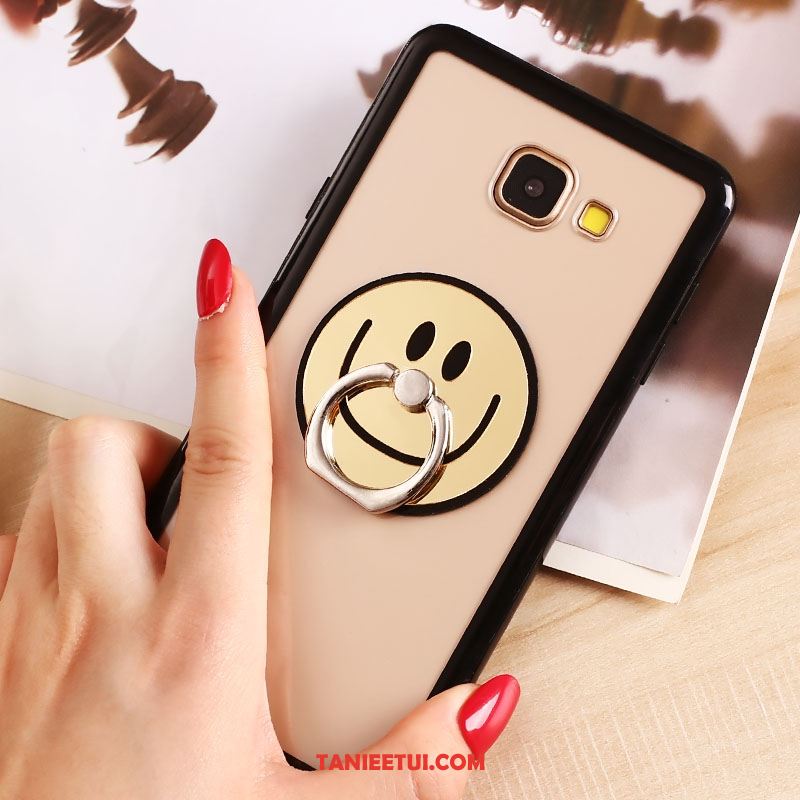 Etui Samsung Galaxy A5 2016 Przezroczysty Smile Wiszące Ozdoby, Obudowa Samsung Galaxy A5 2016 Złoto Gwiazda Cienkie