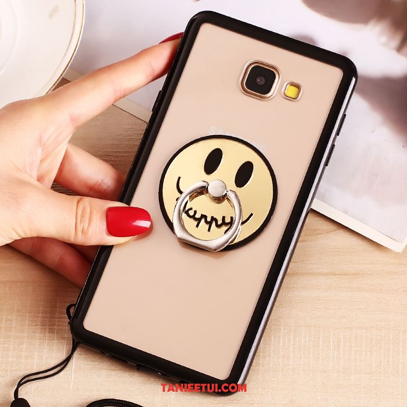 Etui Samsung Galaxy A5 2016 Przezroczysty Smile Wiszące Ozdoby, Obudowa Samsung Galaxy A5 2016 Złoto Gwiazda Cienkie