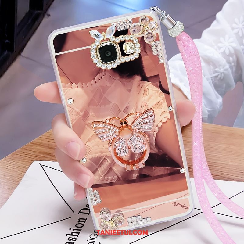 Etui Samsung Galaxy A5 2017 Gwiazda Miękki Rhinestone, Pokrowce Samsung Galaxy A5 2017 Wiszące Ozdoby Telefon Komórkowy Champagner Farbe