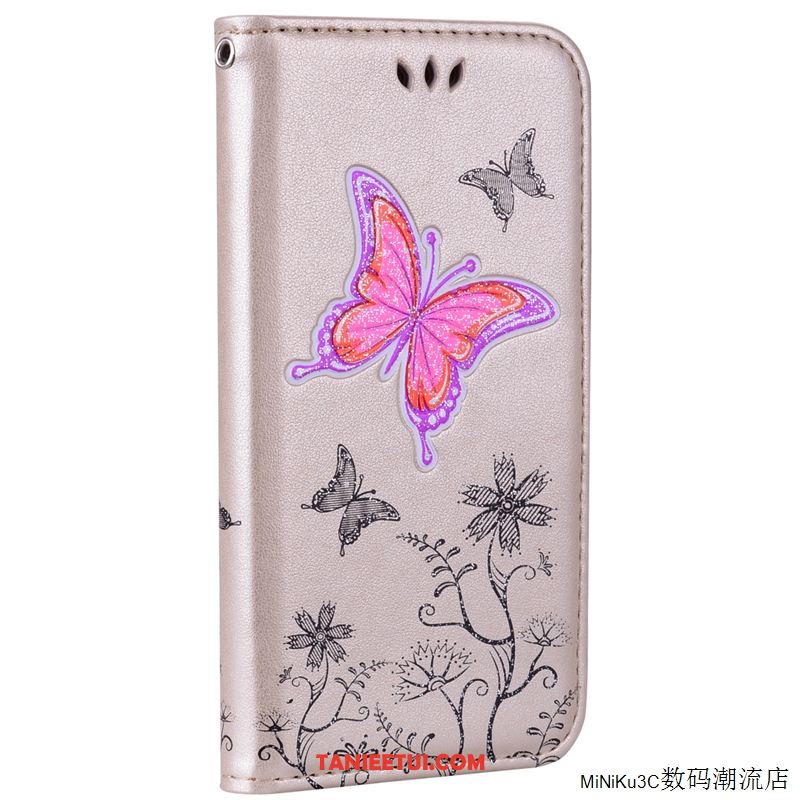 Etui Samsung Galaxy A5 2017 Klapa Anti-fall Tendencja, Pokrowce Samsung Galaxy A5 2017 Telefon Komórkowy Gwiazda Czerwony