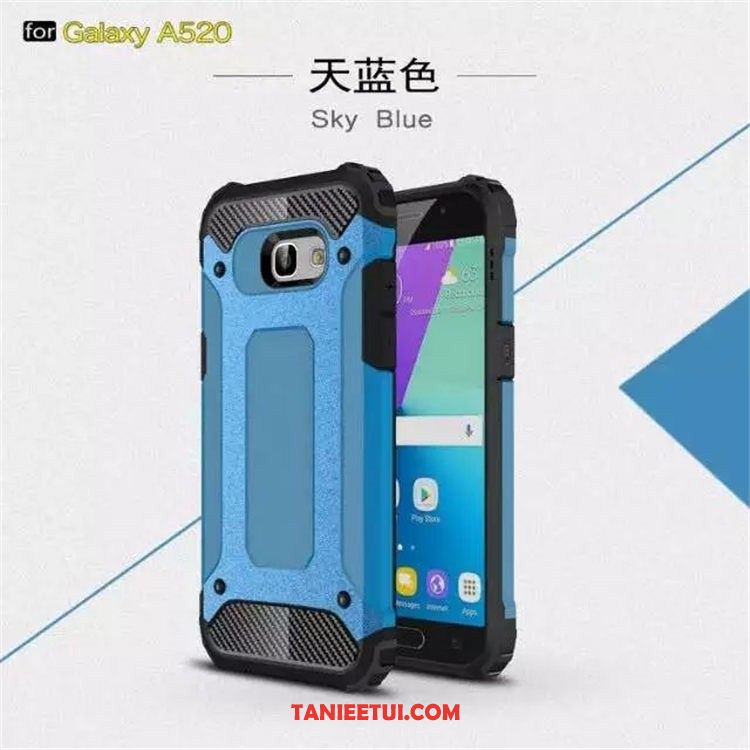 Etui Samsung Galaxy A5 2017 Silikonowe Zielony Ochraniacz, Pokrowce Samsung Galaxy A5 2017 Trzy Mechanizmy Obronne Trudno Kreatywne