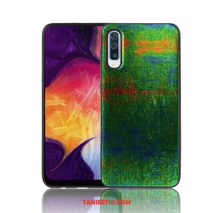 Etui Samsung Galaxy A50 Gwiazda Anti-fall Osobowość, Futerał Samsung Galaxy A50 Miękki Telefon Komórkowy Czerwony