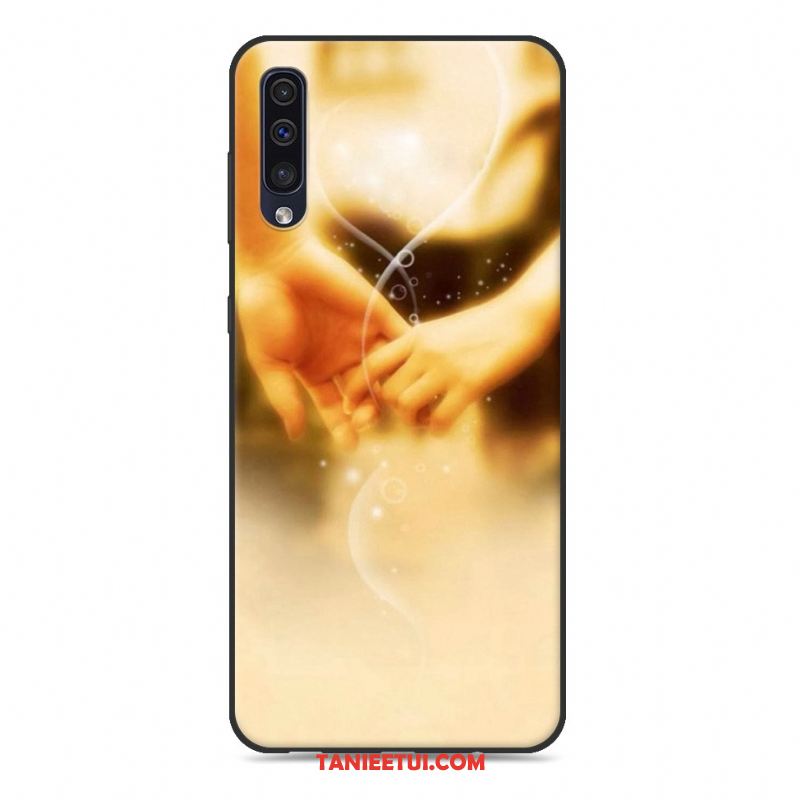 Etui Samsung Galaxy A50 Miękki Wiszące Ozdoby Tendencja, Pokrowce Samsung Galaxy A50 Gwiazda Silikonowe Różowe