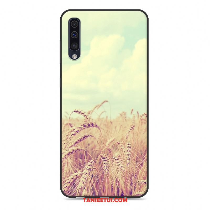 Etui Samsung Galaxy A50 Miękki Wiszące Ozdoby Tendencja, Pokrowce Samsung Galaxy A50 Gwiazda Silikonowe Różowe