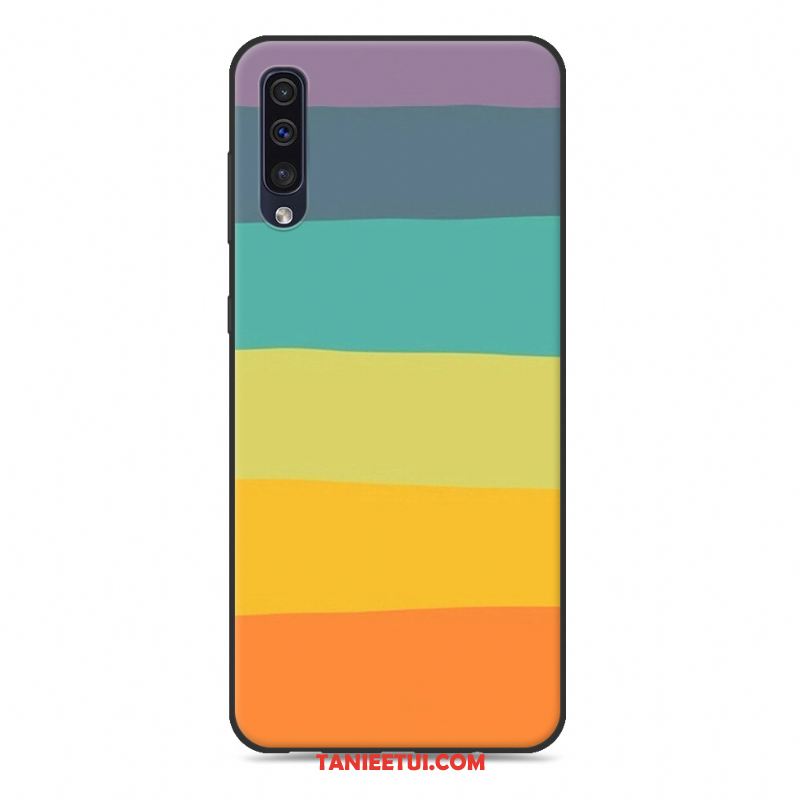 Etui Samsung Galaxy A50 Miękki Wiszące Ozdoby Tendencja, Pokrowce Samsung Galaxy A50 Gwiazda Silikonowe Różowe