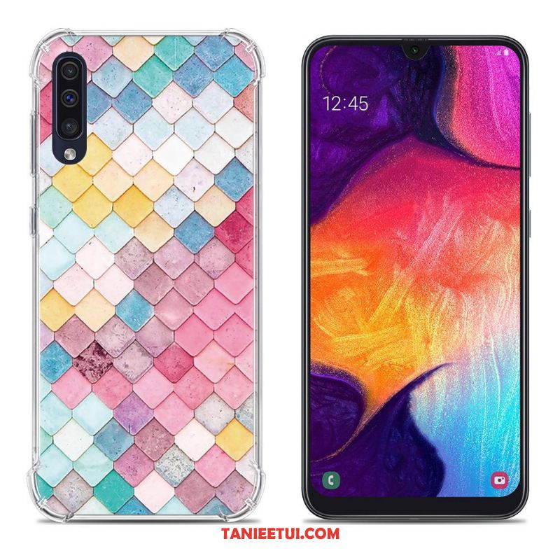 Etui Samsung Galaxy A50 Różowe Telefon Komórkowy Kolor, Obudowa Samsung Galaxy A50 Ochraniacz Kreatywne Miękki