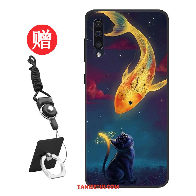 Etui Samsung Galaxy A50 Szkło Hartowane Miękki Kreskówka, Futerał Samsung Galaxy A50 Czerwony Netto All Inclusive Tendencja