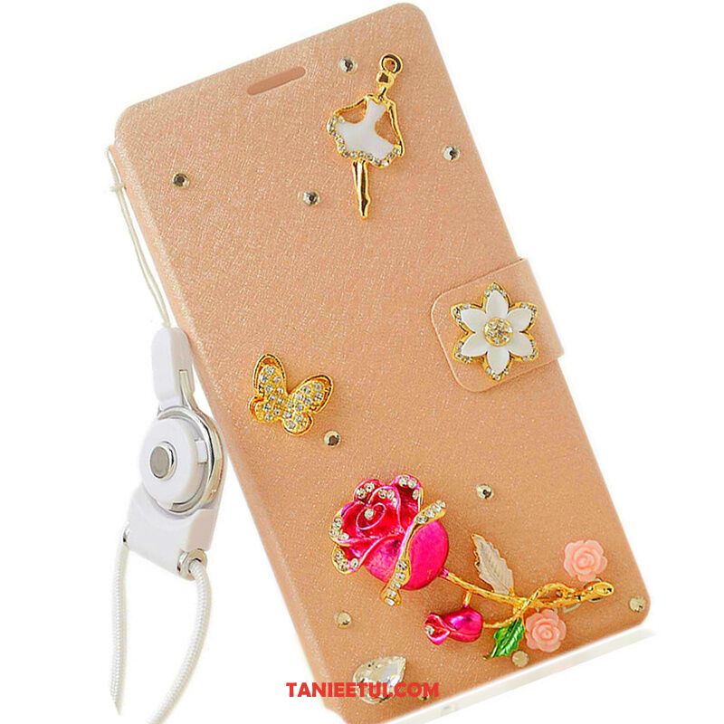 Etui Samsung Galaxy A50 Wspornik Jedwab Wzór, Obudowa Samsung Galaxy A50 Rhinestone Telefon Komórkowy Gwiazda