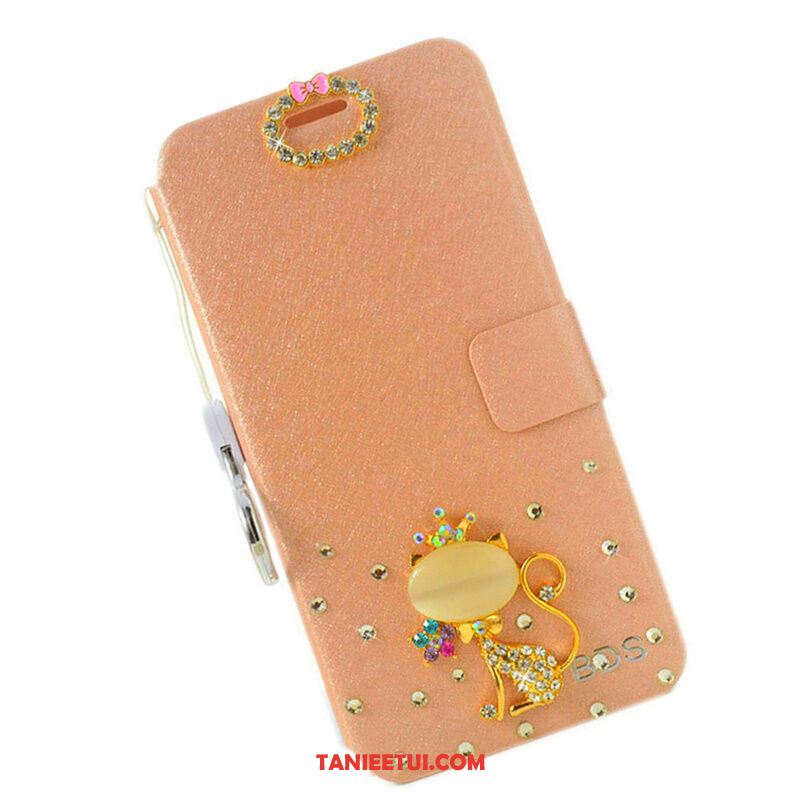 Etui Samsung Galaxy A50 Wspornik Jedwab Wzór, Obudowa Samsung Galaxy A50 Rhinestone Telefon Komórkowy Gwiazda