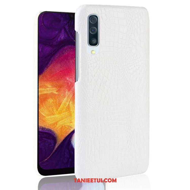 Etui Samsung Galaxy A50 Wzór Krokodyla Ochraniacz Trudno, Futerał Samsung Galaxy A50 Telefon Komórkowy Gwiazda Braun