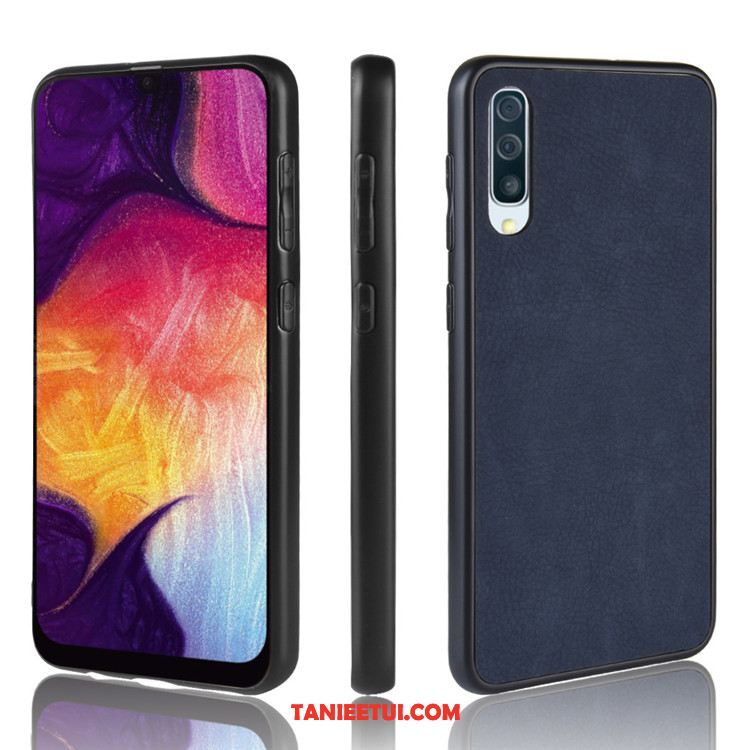 Etui Samsung Galaxy A50s Anti-fall All Inclusive Cienkie, Futerał Samsung Galaxy A50s Trudno Zielony Gwiazda