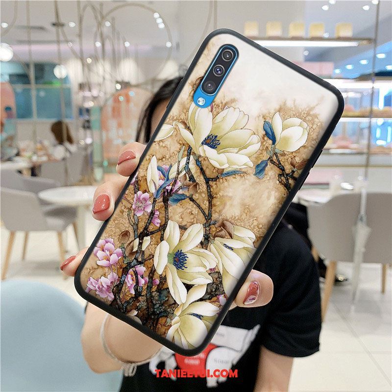 Etui Samsung Galaxy A50s Biały Ochraniacz Miękki, Pokrowce Samsung Galaxy A50s Anti-fall Gwiazda Chiński Styl