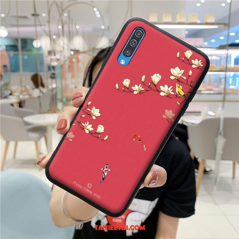 Etui Samsung Galaxy A50s Biały Ochraniacz Miękki, Pokrowce Samsung Galaxy A50s Anti-fall Gwiazda Chiński Styl