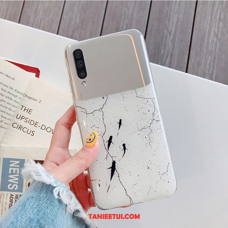 Etui Samsung Galaxy A50s Lustro All Inclusive Ochraniacz, Obudowa Samsung Galaxy A50s Anti-fall Biały Kreatywne