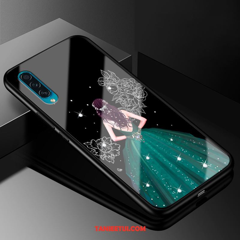 Etui Samsung Galaxy A50s Miękki Gwiazda Silikonowe, Obudowa Samsung Galaxy A50s Piękny Czarny Ochraniacz